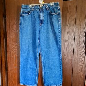 Men's Relaxed Fit Blue Jeans